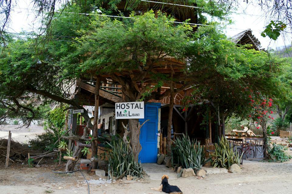 Hostal Monte Libano Puerto López Dış mekan fotoğraf